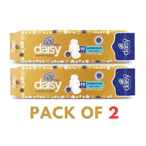 Daisy Super Plus Napkins Pads 10 pcs (pack of 2)