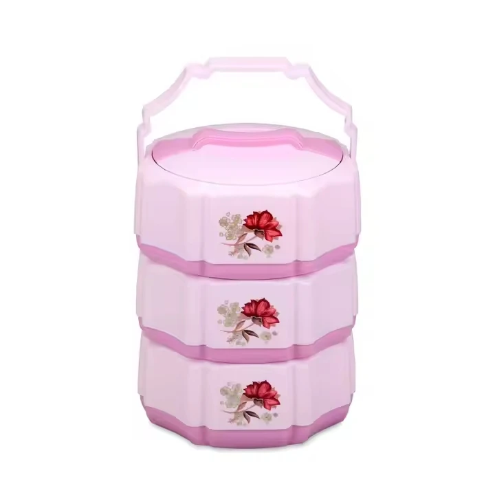 3-Piece Double Wall Vacuum Insulated Food Container Jar Set