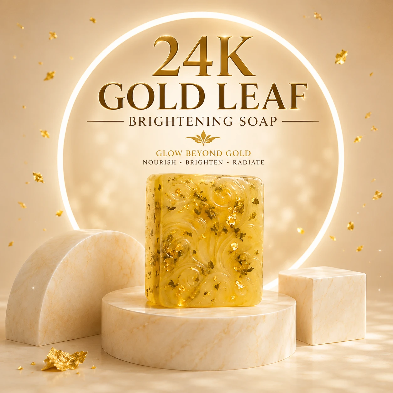 24K Gold Leaf Brightening...