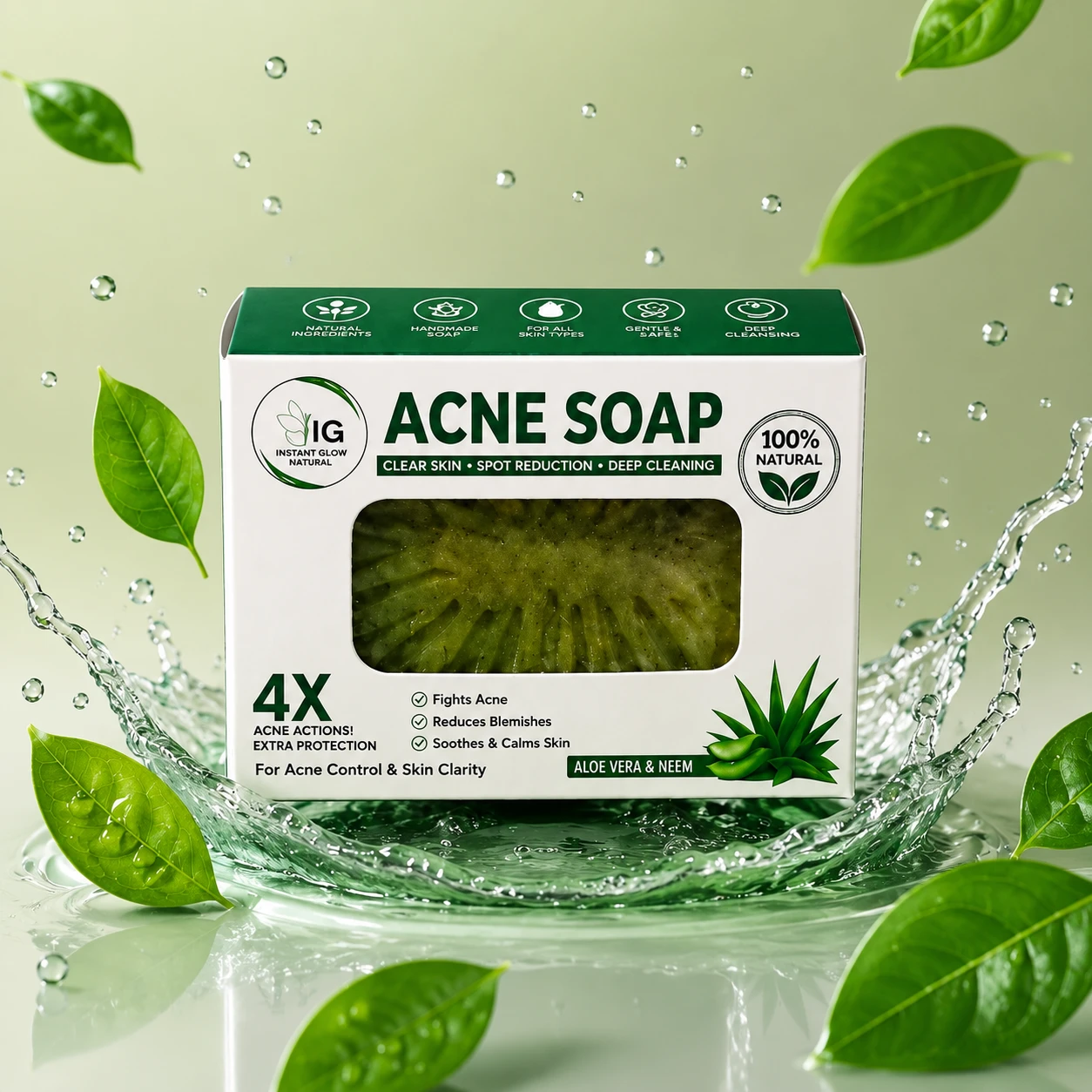 Acne Defence Soap – Neem...